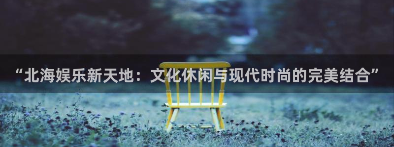 南宫NG平台登录入口：“北海娱乐新天地：文化休闲与现代时尚的完美结合”